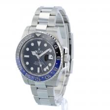 Gents Rolex GMT Master II 126710BLNR Stainless Steel case with Black dial