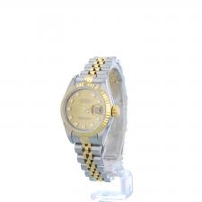 Ladies Rolex DateJust 69173 18ct Yellow Gold   Stainless Steel case with Gilt Diamond dial
