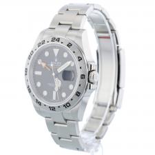 Gents Rolex Explorer II 216570 Stainless Steel case with Black dial