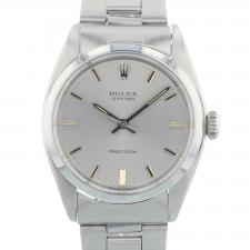 Gents Rolex Precision 6426 Steel case with Silver dial