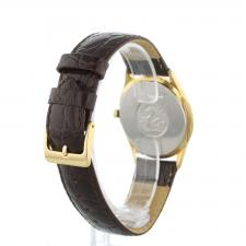 Gents Omega Seamaster Gold Plated Stainless Steel case with Gilt dial