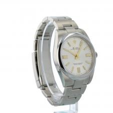 Gents Rolex Oyster Perpetual 41 124300 Steel case with Silver dial