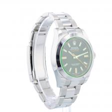 Gents Rolex Milgauss 116400GV Steel case with Black dial