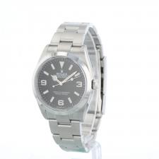 Gents Rolex Explorer 124270 Steel case with Black dial