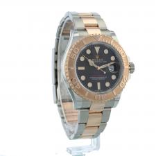 Gents Rolex Yacht-Master 40 126621 18ct Rose Gold   Stainless Steel case with Black dial