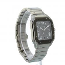 Gents Cartier Santos  WSSA0037 Steel case with Grey dial