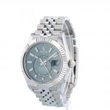 Gents Rolex Sky Dweller 336934 Stainless Steel case with Green dial