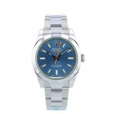 Gents Rolex Milgauss 116400GV Steel case with Blue dial
