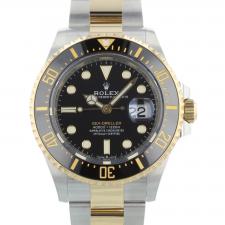 Gents Rolex Sea Dweller 126603 18ct Yellow Gold   Stainless Steel case with Black dial