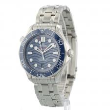 Gents Omega Seamaster 210.32.42.20.03.001 Steel case with Blue Wave dial