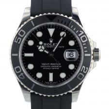 PART PAYMENT AGAINST - Gents Rolex Yacht-Master 42 226659 18ct White Gold case with Black dial