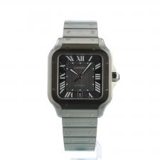 Gents Cartier Santos  WSSA0037 Steel case with Grey dial
