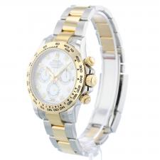 Gents Rolex Daytona 116503 18ct Yellow Gold Stainless Steel case with MOP Diamond dial