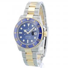 Gents Rolex Submariner Date 126613LB 18ct Yellow Gold Stainless Steel case with Blue dial