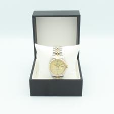 Gents Rolex DateJust  16013 18ct Yellow Gold   Stainless Steel case with Gilt dial