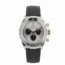 Gents Rolex Daytona 126519LN 18ct White Gold case with Silver dial