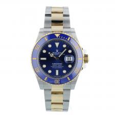 Gents Rolex Submariner Date 126613LB 18ct Yellow Gold Stainless Steel case with Blue dial