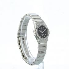 Ladies Omega Constellation 1566.56.00 Steel case with Black dial