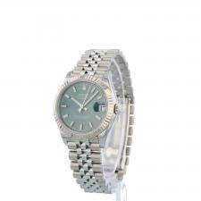 Ladies Rolex DateJust 31 278274 Steel case with Mint Green dial