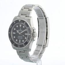 Gents Rolex Submariner Non Date 114060 Steel case with Black dial