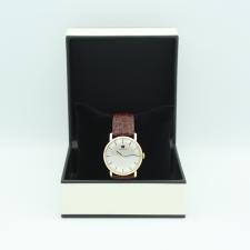 Gents Tissot Dress 9 CT case with Silver dial