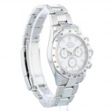 Gents Rolex Daytona 116520 Stainless Steel case with White dial