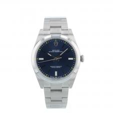 Gents Rolex Oyster Perpetual 39 114300 Steel case with Blue dial