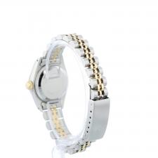 Ladies Rolex 69173 18ct Yellow Gold Stainless Steel case with Blue Vignette Diamond dial