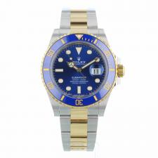 Gents Rolex Submariner Date 126613LB 18ct Yellow Gold Stainless Steel case with Blue dial