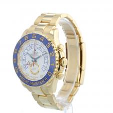 Gents Rolex Yacht-Master II 116688 18ct Yellow Gold case with White dial