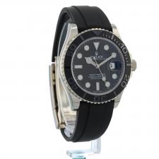 Gents Rolex Yacht-Master 42 226659 18ct White Gold case with Black dial