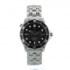 Gents Omega Seamaster James Bond 21230412001001 Steel case with Black dial
