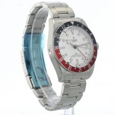 Gents Tudor Black Bay GMT 79830RB Steel case with White dial