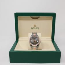 Gents Rolex Datejust 41 126331 18ct Rose Gold   Stainless Steel case with Slate dial