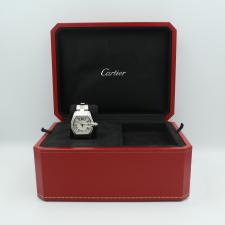 Gents Cartier Roadster W62025V3 Steel case with Silver dial