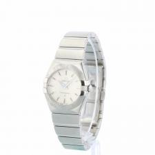 Ladies Omega Constellation 123.10.27.60.02.001 Stainless Steel case with Silver dial
