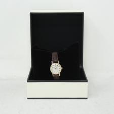 Ladies Omega     9 CT case with Silver dial