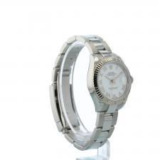 Ladies Rolex DateJust 28 279174 Steel case with White dial