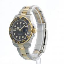 Gents Rolex GMT Master II 116713LN 18ct Yellow Gold   Stainless Steel case with Black dial