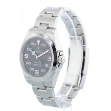 Gents Rolex Air King 126900 Stainless Steel case with Black dial