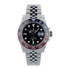 Gents Rolex GMT Master II 126710BLRO Stainless Steel case with Black dial