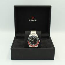 Gents Tudor Black Bay GMT 79830RB Steel case with Black dial