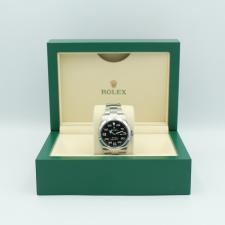 Gents Rolex Air King 126900 Stainless Steel case with Black dial