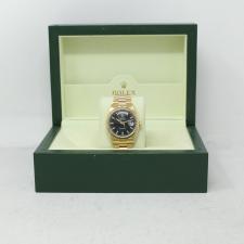 Gents Rolex Day Date 118238 18ct Yellow Gold case with Black dial