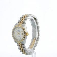Ladies Rolex Datejust 179313 18ct Yellow Gold   Stainless Steel case with MOP dial