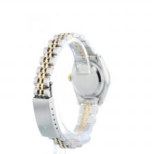 Ladies Rolex 69173 18ct Yellow Gold Stainless Steel case with Blue Vignette Diamond dial