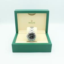 Gents Rolex GMT Master II 126720VTNR Steel case with Black dial