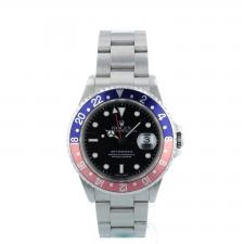 Gents Rolex GMT Master 16710 Steel case with Black dial