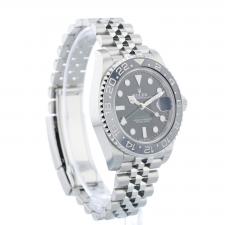 Gents Rolex GMT Master II 126710GRNR Stainless Steel case with Black dial