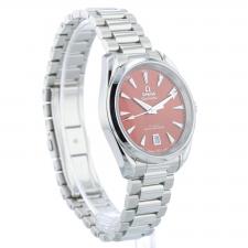 Gents Omega Aqua Terra 22010382013003 Stainless Steel case with Red dial